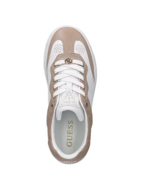 Sneakerși Guess alb