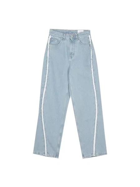 Proste jeansy Axel Arigato w paski niebieskie