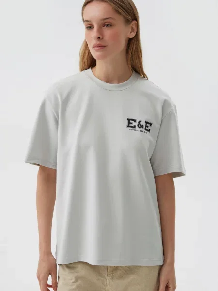 Футболки і поло Estro сірий