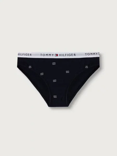 Tommy Hilfiger nohavičky detské s bavlnou biela