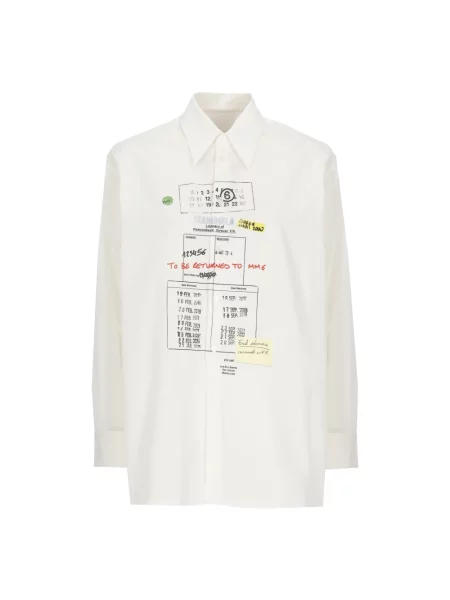 Maison Margiela Bluzki i koszule Kobieta XS Koszula biały