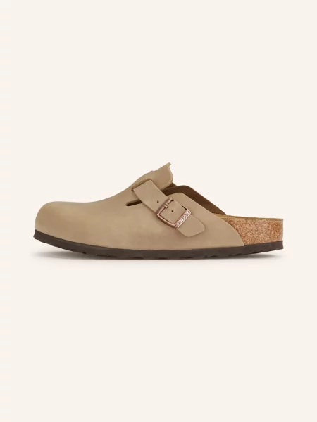 Semišové tenisky Birkenstock hnědé