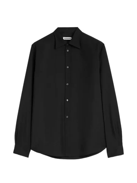 Lung cămașă Jil Sander negru