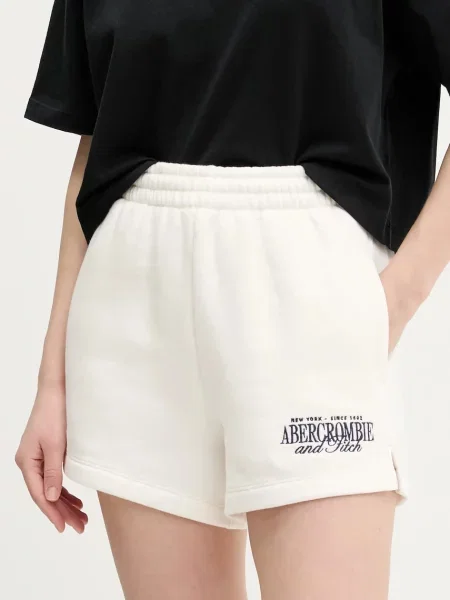 Σορτς Abercrombie & Fitch μπεζ