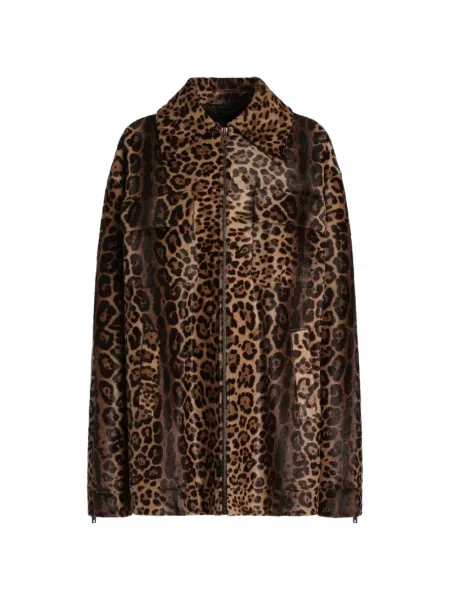 Koszula-marynarka Dolce And Gabbana brązowy