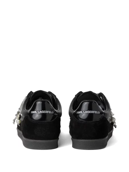 Sneakerși Karl Lagerfeld negru