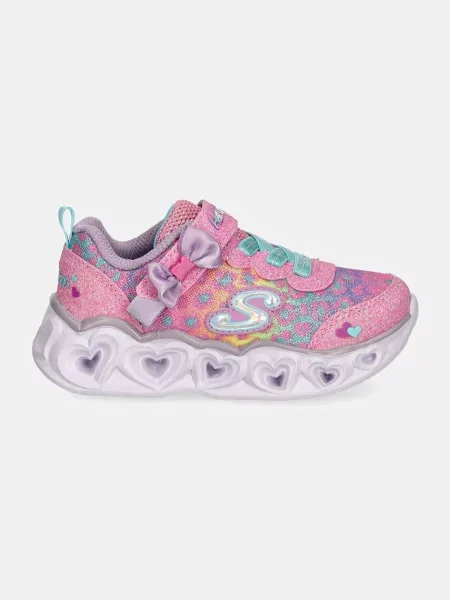 Skechers Detské tenisky HEART LIGHTS ružová