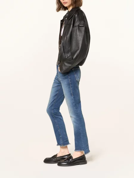 True Religion Zvonové Džíny Halle light blue modré