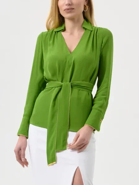 Блуза Elisabetta Franchi зелена