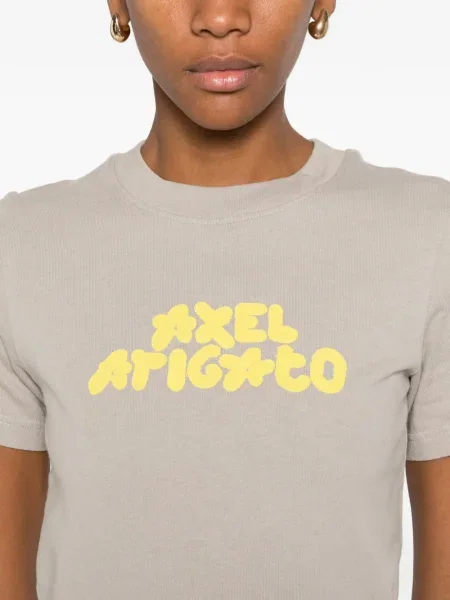 Tricou Axel Arigato cu imagine gri