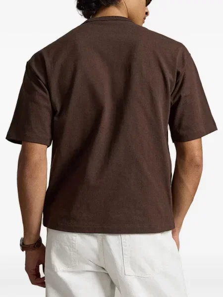 Polo Polo Ralph Lauren με κέντημα καφέ
