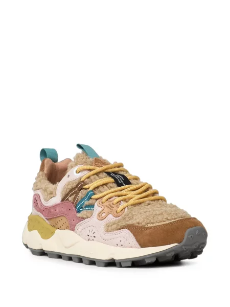 Szarvasbőr virágos sneaker Flower Mountain