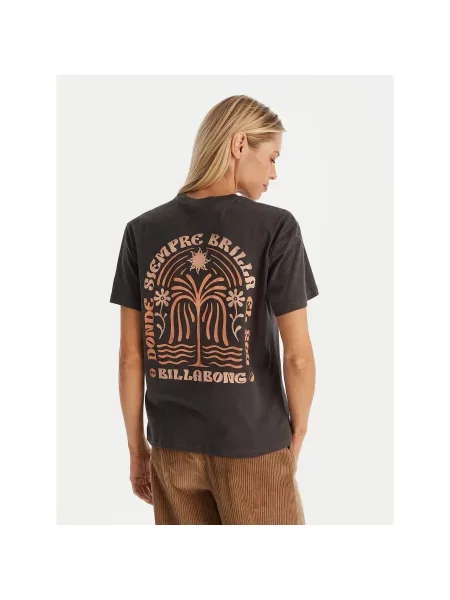 Billabong T-shirt Oversize crna