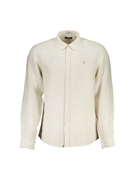 Koszula North Sails z długim rękawem beżowa