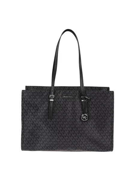 Shopperka Michael Kors skórzana czarna