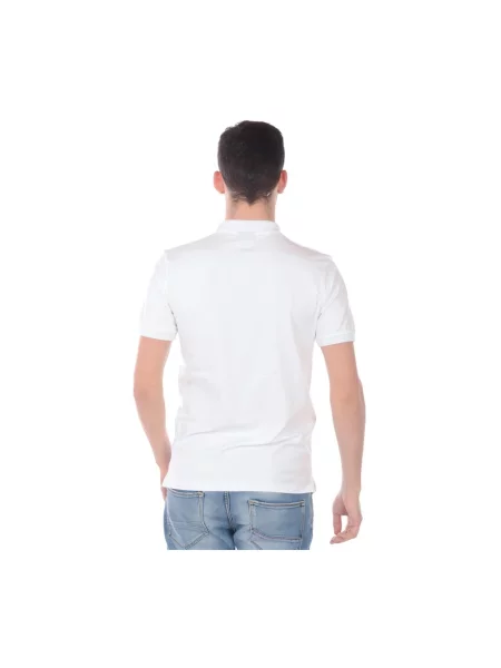 Koszulka polo Emporio Armani biała