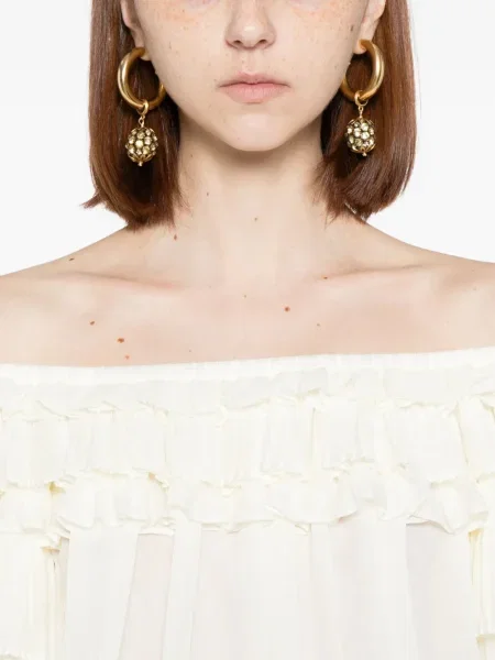 Bluză Cynthia Rowley cu volane