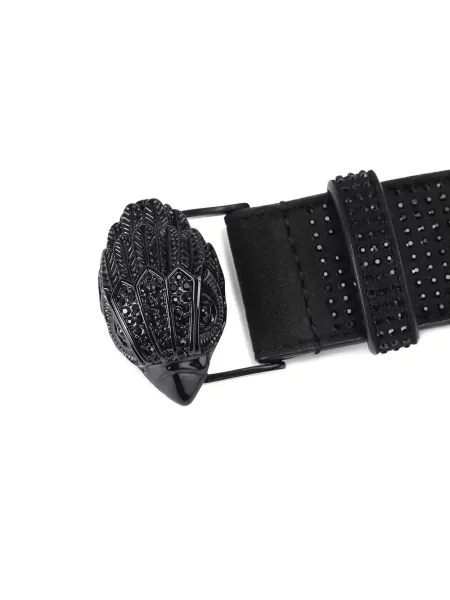 Cu centură curea Kurt Geiger London negru