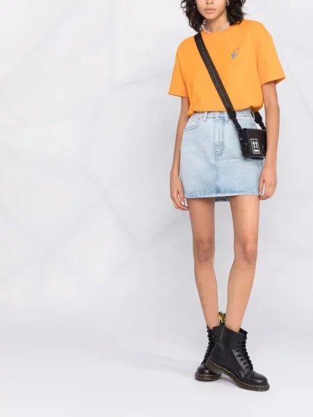 Tricou Off-white cu imagine alb
