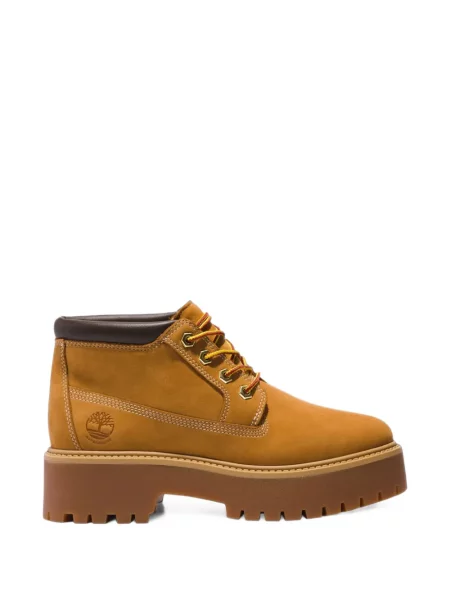 Botine Timberland cu platformă streetstyle cu strasuri
