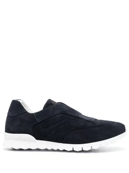 Sneakerși Kiton slip-on albastru