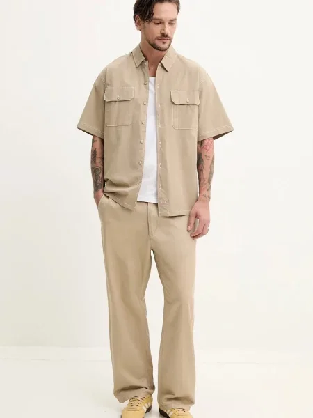Dickies koszula regular z kołnierzykiem klasycznym beżowy
