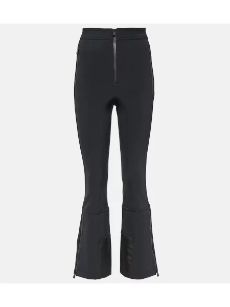Hlače z razširjenimi rokavi Aztech Mountain na zvonec črna