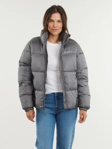 Zateplená bunda Columbia Puffect II Full city grey šedá