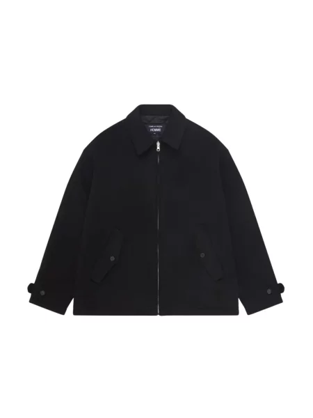 Kurtka Comme Des Garcons wełniana pikowana czarna