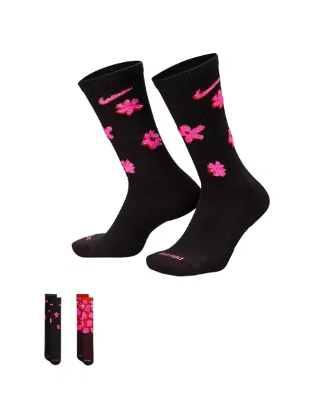 Mănuși Nike cu model floral negru