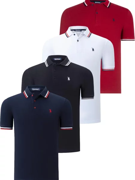 Polo majica Dewberry črna