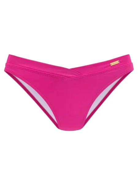 LASCANA Slip costum de baie fucsia