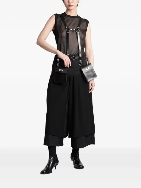 Top Comme Des Garçons tricotate negru