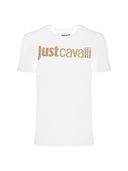 Koszulka Just Cavalli biała