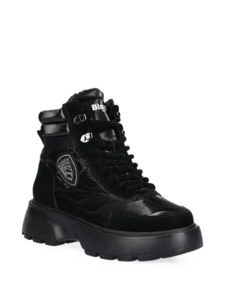 Matlasat botine Blauer negru