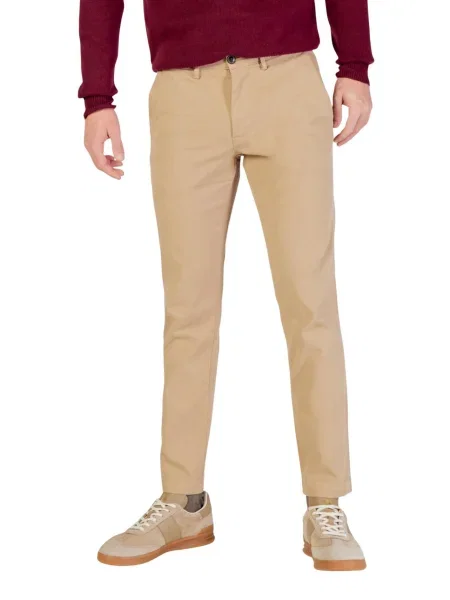Hlače chino Borghese bež