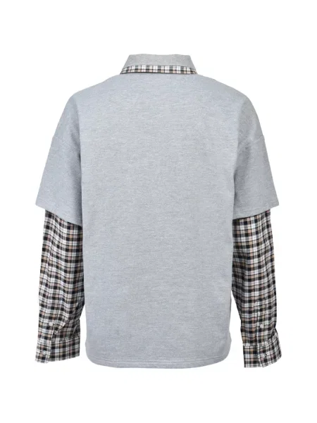 Tricou polo Breath gri