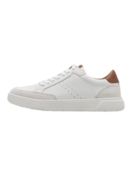 Sneakersy Tamaris skórzane białe