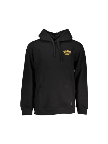Bluza z kapturem Vans z długim rękawem klasyczna czarna