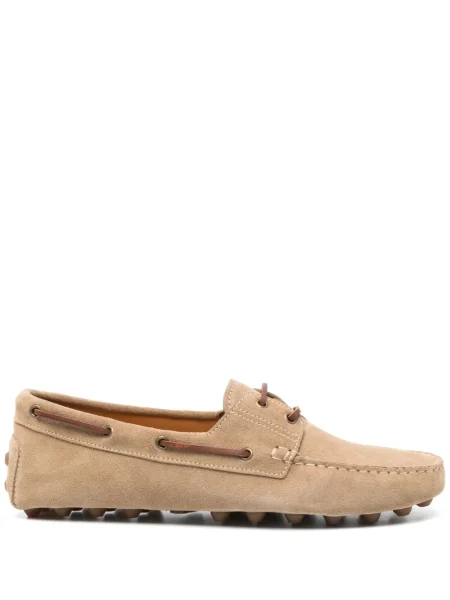 Pantofi loafer Tod's din piele de căprioară