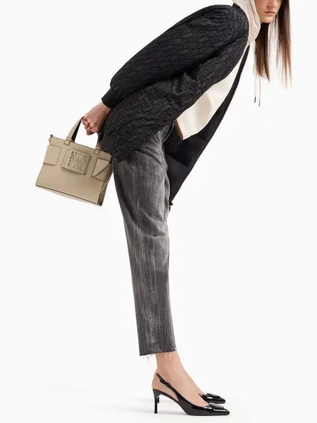 Бойфренди Armani Exchange сірий