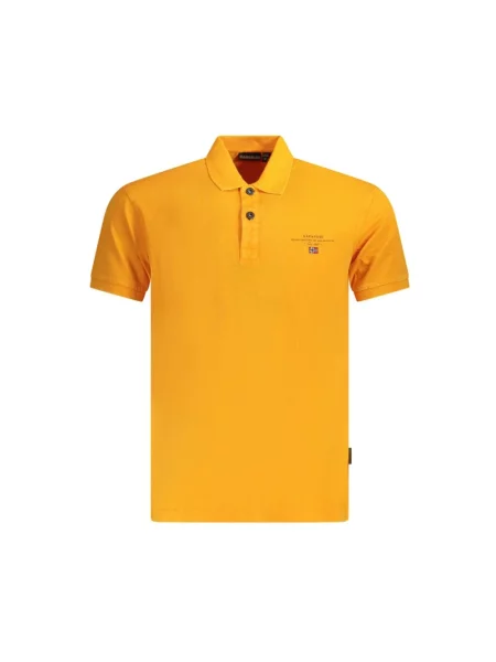 Koszulka polo Napapijri pomarańczowa