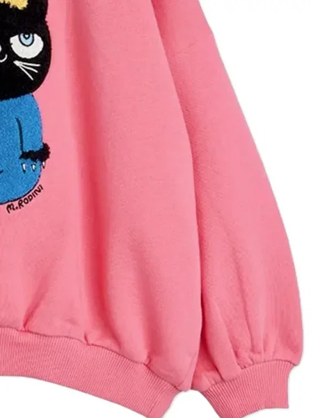 Sweter dziecięcy Mini Rodini różowy