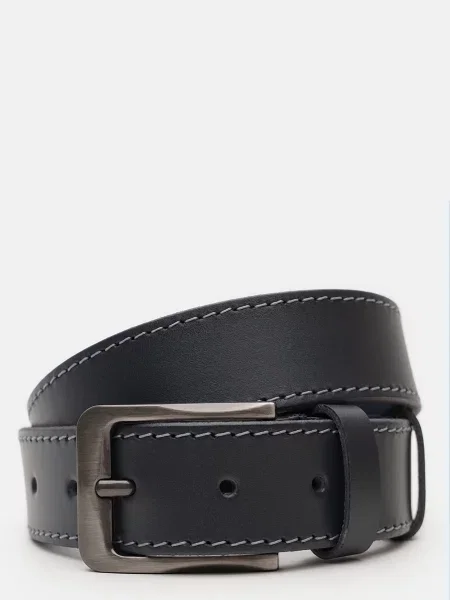 Кожаный ремень Borsa Leather синий
