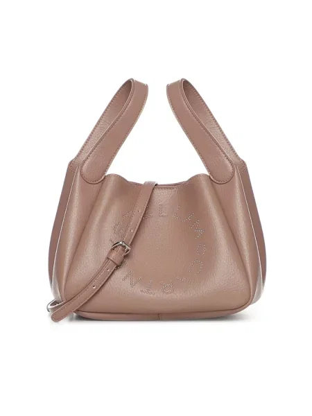 Top Stella Mccartney z logo różowy