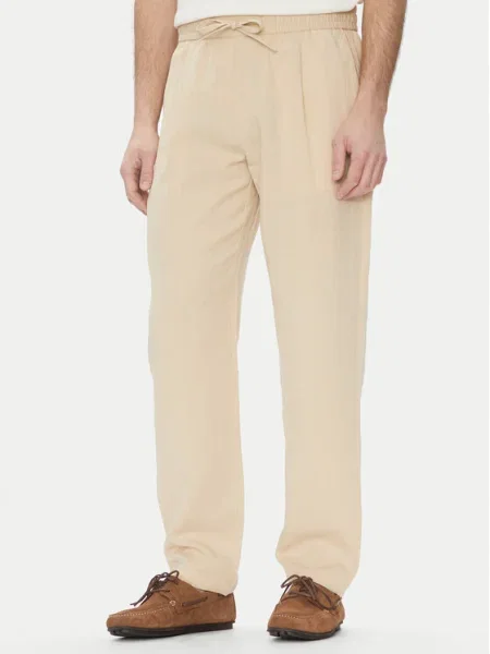 Marciano Guess Текстилни панталони бежов