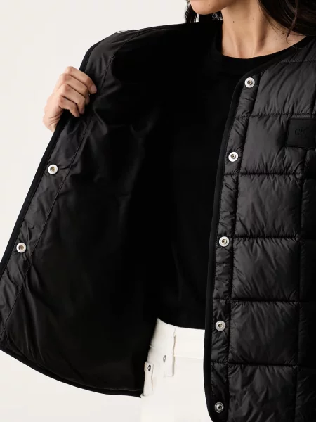Calvin Klein Jeans капитонирано яке дамско черно
