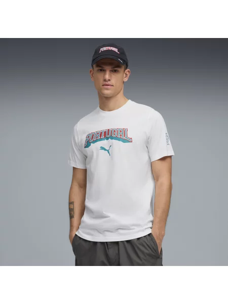 PUMA koszulka Portugalii ftblCulture Akcesoria S biały