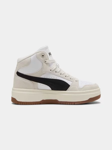 Кеди високі PUMA Rebound Femme Mid Sd комбінований верх білий