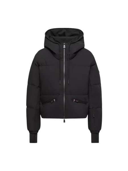 Kurtka narciarska Moncler czarna